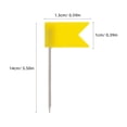 thumbnail image 2 of WEUVEB 100Pcs Vibrant Flag Push Pins for Map Marking Cork Board Accessories Easy to Insert, 2 of 6