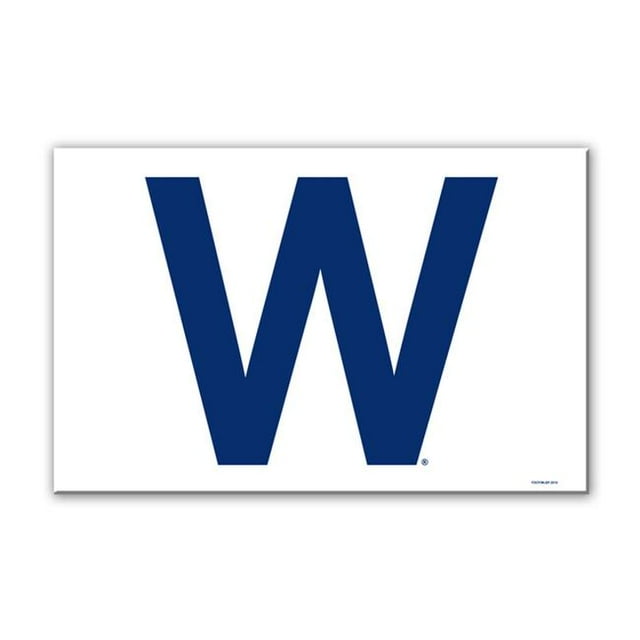 Fremont Die 2324569516 Aimant Style Voiture Chicago Cubs 8 Po. - Design en W