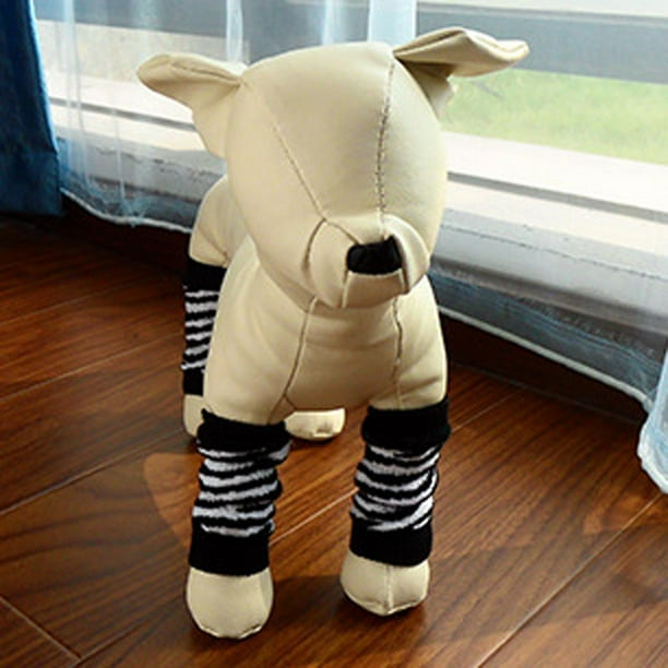 4pcs / Set Calcetines de La Pierna Del Perro Calentadores de La Pierna , Correas Wrap - Salvador Calcetines de la pierna del perro del animal doméstico