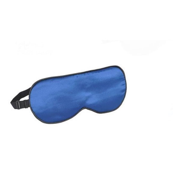 Silk Eye Mask Eye Shade Cover for Sleep with Strap - Sapphire