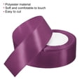 thumbnail image 3 of Unique Bargains 1.5" Wide 24 Yards Satin Ribbon Single Side Craft Roll Decoration Lilac Purple, 3 of 6