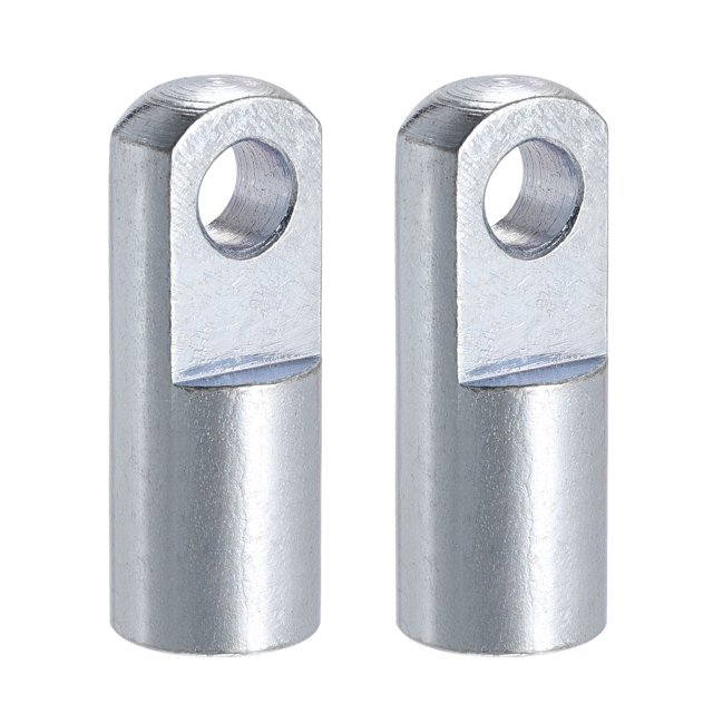 Unique Bargains Alloy M8x1.25 Female Thread 42mm Length Cylinder Clevis I Type Connector 2 Pack