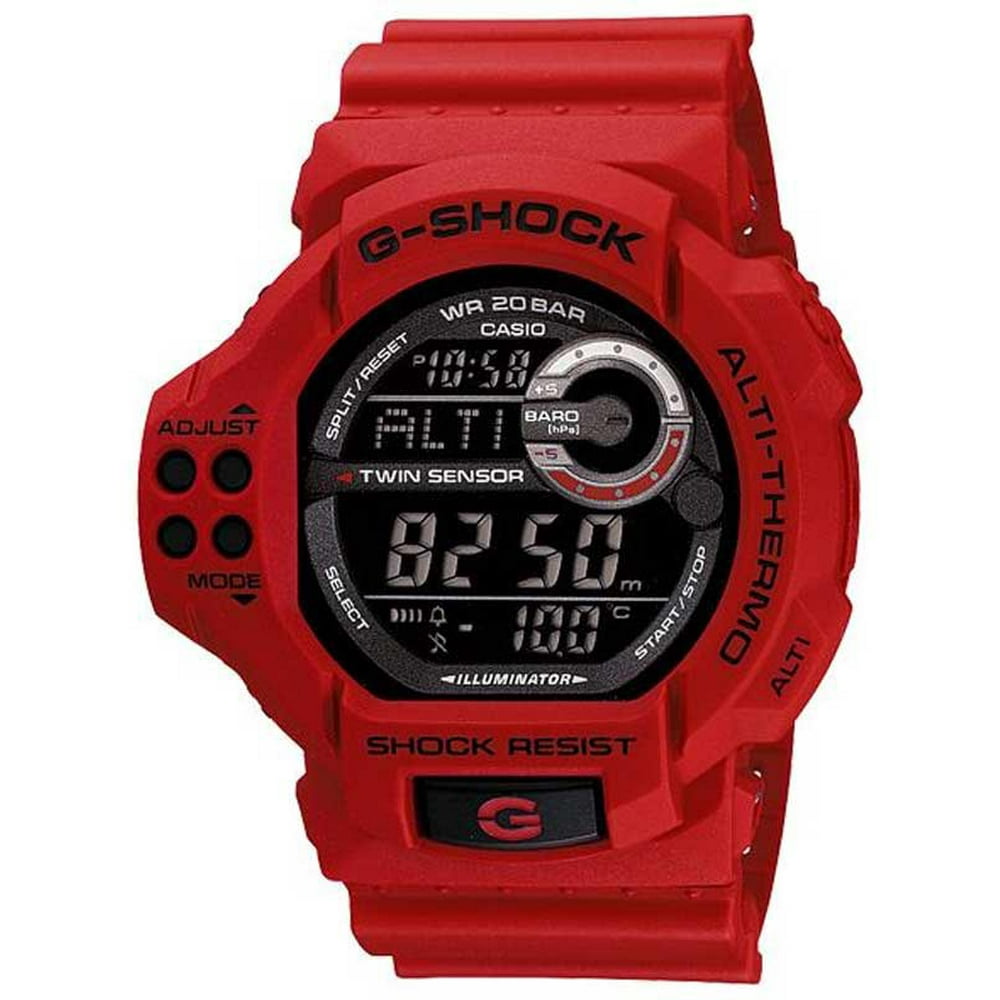 Casio GDF1004 Men's GShock Resin Alarm World Timer Dive Watch