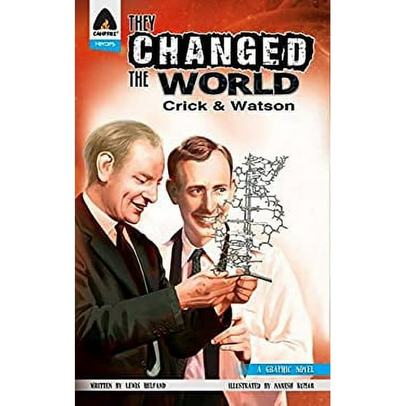 They Changed the World: Crick and Watson - the Discovery of DNA 9789381182215 Used / Pre-owned