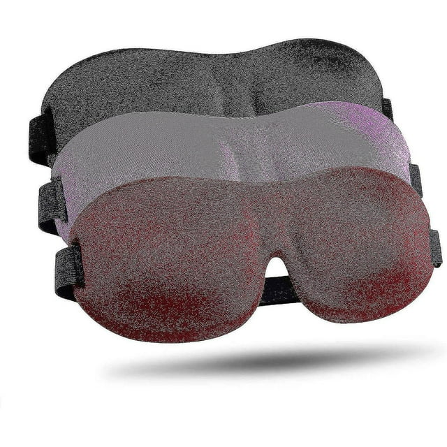 3 Pack Masque pour les Yeux 3d Cond Out