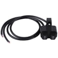 thumbnail image 3 of Motorbike Handle Control Button, Black 3 Way CNC Aluminum Alloy Motorcycle Handlebar Switch 12V 16A  For Spotlight For Headlight, 3 of 8