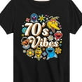 thumbnail image 3 of Sesame Street - 70S Vibes Elmo and Friends - Toddler and Youth Short Sleeve Graphic T-Shirt, 3 of 5