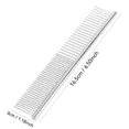 thumbnail image 2 of Stainless Steel Pet Grooming Comb for Cat and Dog Hair Care with Fine Teeth Design, 2 of 6