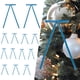 thumbnail image 4 of Árbol de Navidad Guirlanda 48 Piezas de Borgoña Terciopelo Árbol de Navidad Arco Puerta Corona Decoración Retro Corona Arco Decoración Árbol de Navidad, 4 of 7