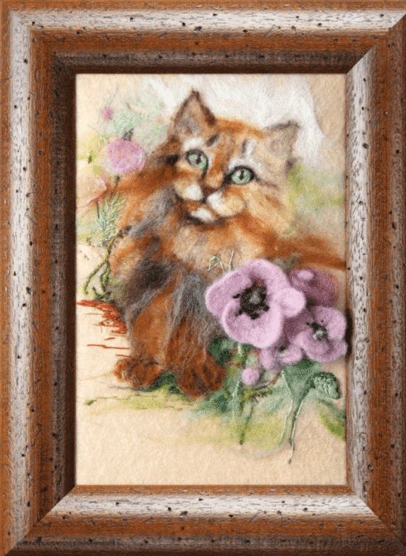 Felting kit V-39C ''Pretty''