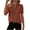 Brown, variant on Staron Spring Fall Women's Sweaters Lightweight Casual Short Sleeve Crewneck Pullover Tops Elegant Loose Comfy Layering Shirt, Blue XXL