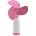 thumbnail image 1 of KAIYANG Mini ventilador de mano, ventilador de refrigeración portátil, ventilador eléctrico con aspas de espuma suave para exteriores (verde) rosa, 1 of 5