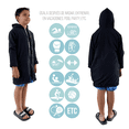 thumbnail image 2 of Bata de natación para Niños/as, Impermeable, interior de toalla. tallas 4 a 14 años., 2 of 5