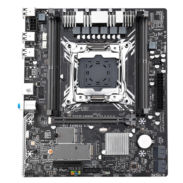 Tarjeta Madre Placa base de computadora X99M-G 4 DDR4 Soporte de 5.1 canales LGA2011-3 V3 / V4 SATA2.0 3.0 WDOplteas Para estrenar