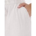 thumbnail image 2 of Time and Tru Women's Linen Blend Pull On Shorts, 3.5" Inseam, Sizes XS-XXXL, 2 of 5