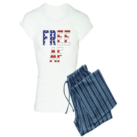 

CafePress - Free AF - Women s Light Pajamas