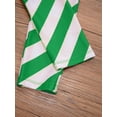 thumbnail image 5 of YONGHS Girls Christmas Candy Cane Striped Bodysuit Unitard Turtleneck Long Sleeve Gymnastics Dance Jumpsuit Green 16, 5 of 7