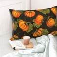 thumbnail image 4 of Balery Orange Pumpkin Funda de Cojín Estampada, Regalos para Mujeres, Regalos de Amor para Ella, Regalos para Novia o Esposa, Funda de Almohada-16"x24", 4 of 6