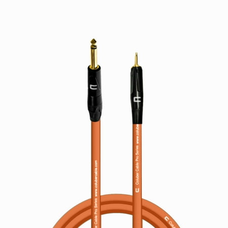 Coluber Cable 1/4" TS Male to 3.5 TS Male - Pro 3-Pin Microphone Connector