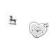 thumbnail image 5 of Figura de caballo,Figura de caballo Escultura animal coleccionable,Reloj de pared,Reloj de pared acrílico para oficina en casa,sin tictac,Relojes de pared colgantes Reloj de tiempo decorativo, 5 of 8