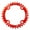 Red, variant on MTB Chainring 30-52T 104BCD Narrow Wide Mounrtain Bike Chainring, Single Speed Round Oval AL7075 CNC Mounrtain Bike Chain Ring, Ultralight Chainwheel, fit Shimano/SRAM/FSA Crank 7-11S Chains