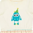thumbnail image 4 of Inktastic Blue Monster Girls Toddler Dress, 4 of 5