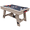 Rustic Oak, variant on Freetime Fun 54" Sturdy Bumper Pool Table for Adults and Kids Game Room with Accessories - RB5800