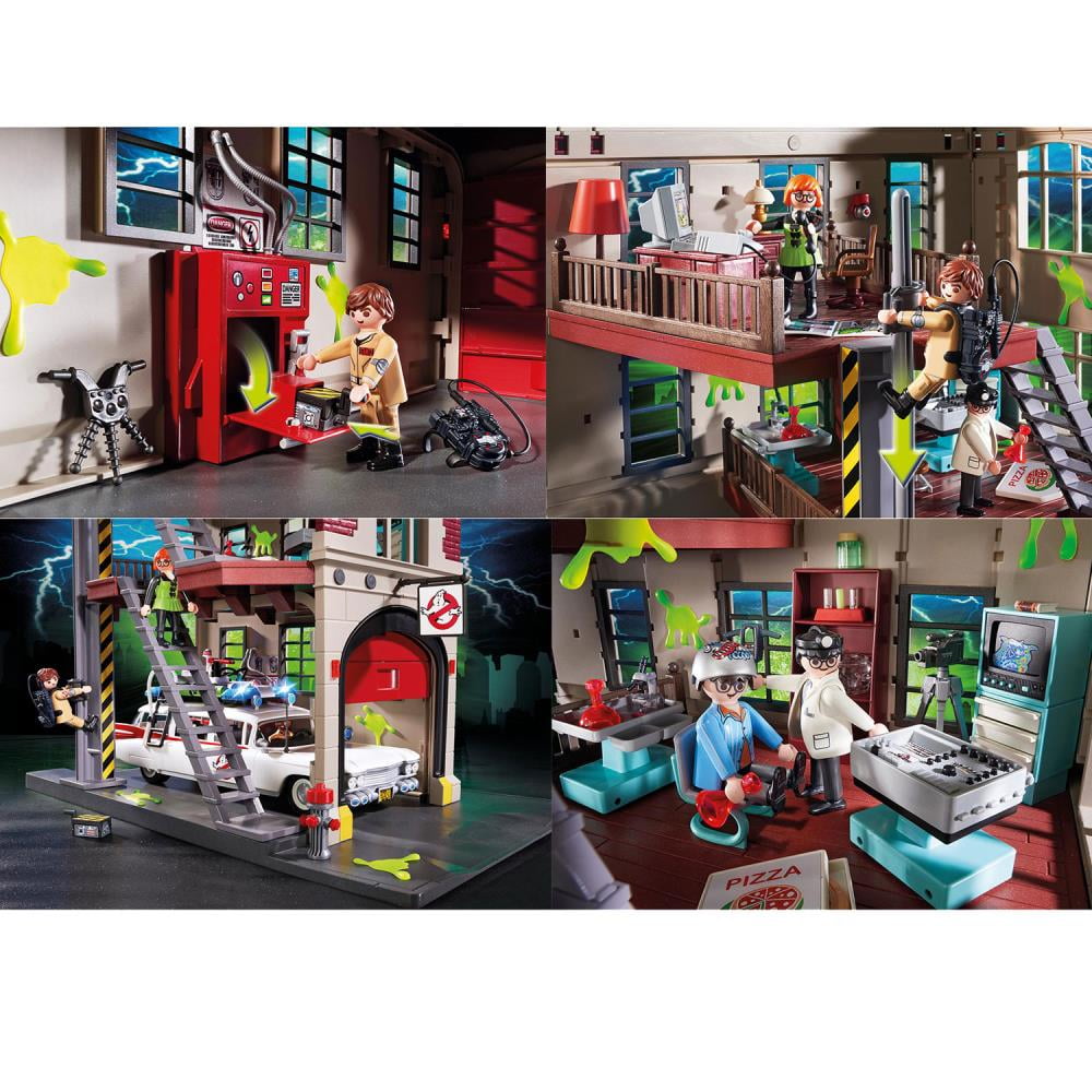 playmobil ghostbusters slimer with hot dog stand