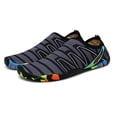 thumbnail image 5 of GERsome Water Shoes for Men Quick-Dry Yoga Swim Beach Barefoot Slip-On Comfort Outdoor Beach Pool Walking Shoes, Gray Size 8, 5 of 8