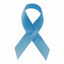 USA Made Medium Blue Satin Awareness Ribbons - Bag of 125 Lapel Ribbons w/ Safety Pins (Many Colors Available) (Pin Already Attached)