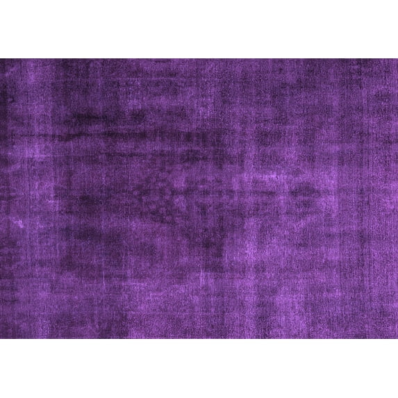 Ahgly Company Indoor Rectangle Persian Purple Traditional Area Rugs, 2' x 5'
