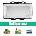thumbnail image 5 of Dark Punk Large Foldable Oxford Cloth Laundry Basket Beach Bag Shopping Basket Grocery Bags, 5 of 7