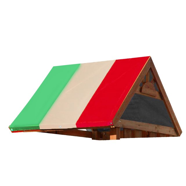 Auvent Extérieur, Tente à Auvent, Multifonctionnel Léger Coupe-Vent pour Terrasse Randonnée Vert + Beige + Rouge