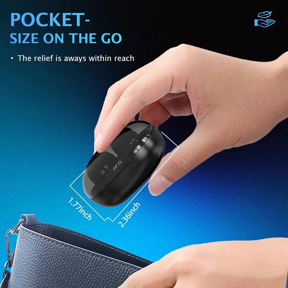 Laselocks Wireless Ear Red Light Device - Compact Charging Case Design, Easy to Use, Perfect for Home, Office, and Travel