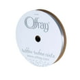 thumbnail image 6 of Offray Ribbon, Opal Gray 3/8 inch Single Face Satin Polyester Ribbon, 18 feet, 6 of 6