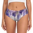 thumbnail image 1 of Fotbe Lavender Blooms Window Calzones Estampados para Mujer – Ropa Interior de Algodón, Cómoda, Suave y Elástica-XX-Large, 1 of 6