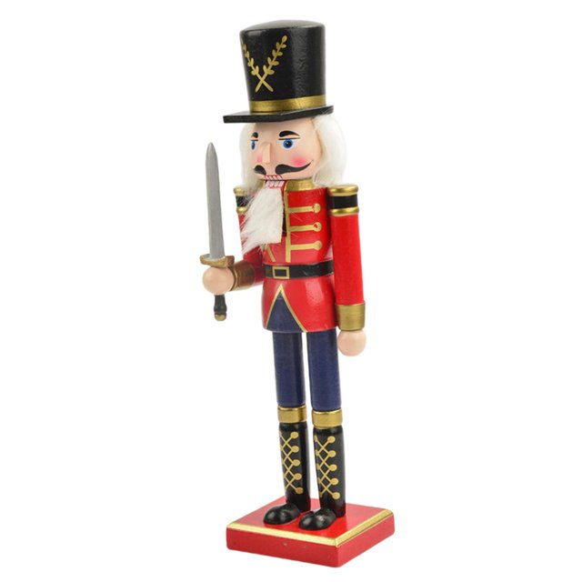 Figuras de Cascanueces Perfecl pintadas a mano decoración de Navidad 30cm