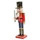 thumbnail image 1 of Miniaturas Cascanueces Figuras Artesanales Figuras de decoración de Navidad Coleccionables Cascanueces Muñeca Cascanueces para vacaciones Navidad Gloria Figurita de Cascanueces, 1 of 9