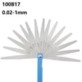 thumbnail image 5 of LOVIVER High Precision Feeler Gauge Thickness Measure 0.02-1mm Stainless Steel, 5 of 5