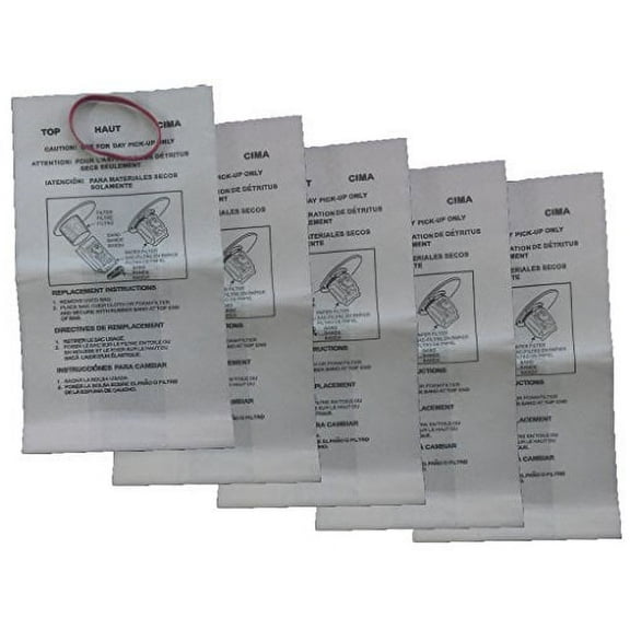 Shop-Vac 5 Gallon Wet/Dry Vacuum Cleaner Bags (5 Pack)