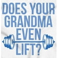thumbnail image 2 of Does Your Grandma Even Lift Exercise Toddler Boy Girl T Shirt Infant Toddler Brisco Brands 5T, 2 of 6