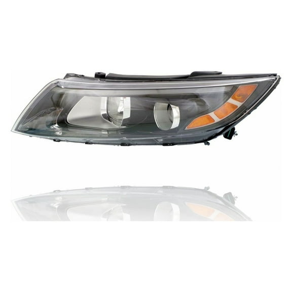 Headlight Assembly - Cooling Direct Fit/For KI2502175 14-15 Kia Optima USA-Build - Left Hand - Driver, Halogen, Without-LED Position Lamp, NSF