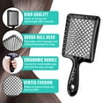 thumbnail image 2 of ALIVER Detangling Hair Brush (3 Pack) for Women Men, Vented Brush - Faster Blow Drying - Reduce Breakage,Scalp Friendly, 2 of 7