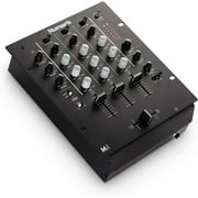 Numark M2 DJ Mixer, 2-Channel with 3-Band EQ, Replaceable Crossfader, USB, Rack Mountable, Mic Input & Record Outputs, Model Number: M2 Black