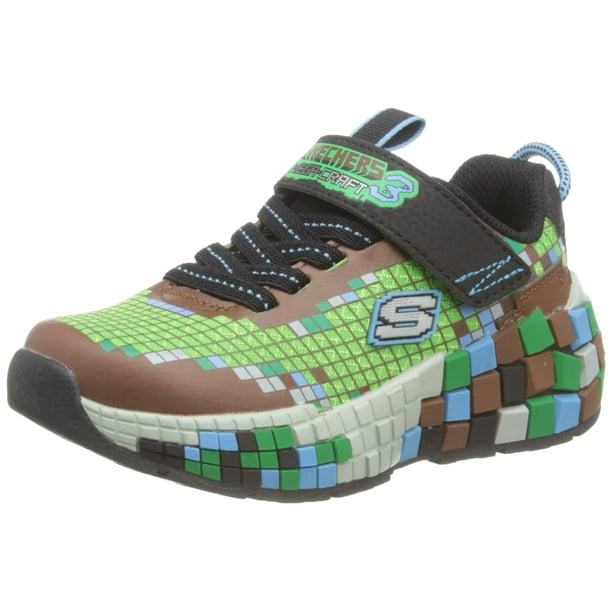 Zapatilla Skechers Mega-Craft 3.0 unisex para niños pequeños, color marrón 29.5
