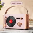 thumbnail image 5 of Bluetooth-compatible Old Fashioned Classic Vinyl Record Player Style Retro Wireless Speaker, 5 of 5