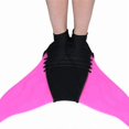 thumbnail image 3 of Fins of Feet for Adults and Children Swimmable Mermaid Tail Monofin Kids Halloween Holiday Mermaid Costume Cosplay Swimsuit, 3 of 3