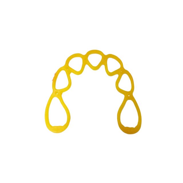 Naiovety Banda de ejercicio de resistencia al estiramiento, gimnasio en casa, bandas de entrenamiento para hombres y mujeres profesionales, entrenador de Gimnasios en casa Amarillo Naiovety OD028128-03