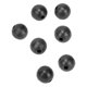 thumbnail image 4 of 50pcs 8mm Space Beans Set Silica Gel Fishing Line Stopper Collision Avoidance BeansBlack, 4 of 4