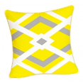 thumbnail image 4 of Funda De Cojín De Funda De Almohada De Con Geometría Cuadrada Con Acabado Dorado Funda De Cojín De 18x18 '' 4 perfecl Fundas de almohada con cremallera, 4 of 6